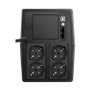 Phasak SAI Interactiva 1000VA con Pantalla LCD, USB y RJ45